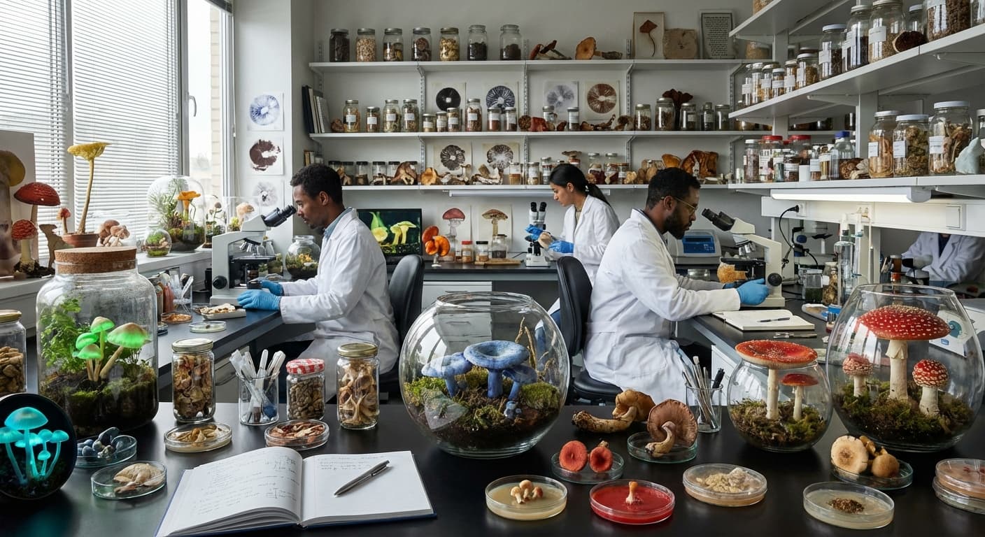 Novel Mushroom Strains